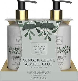 Image du produit Scottish Fine Soaps Ginger. Coffret cadeau Clove & Mistletoe pour le soin des mains (Set manucure)