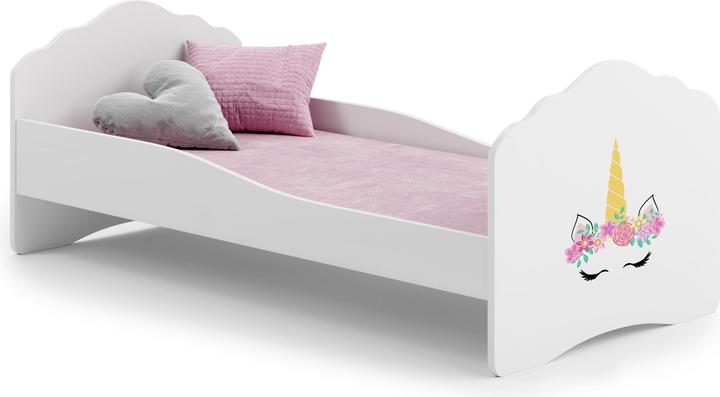 Actual product image ADRK Furniture Bed with mattress CASIMO UNICORN 160x80 (160 x 80 cm)
