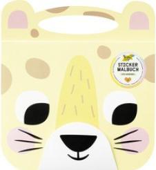 Produktbild Folia Bringmann 82304 - Sticker Malbuch Rainbow Dreams, Stickerbuch mit 15 vorgedruckten Seiten zum