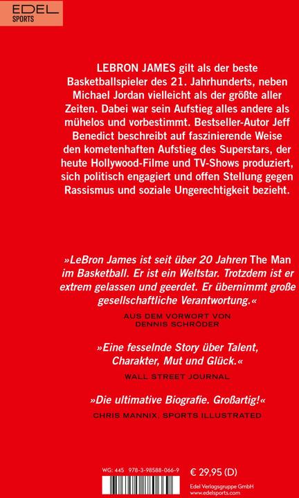 Produktbild LeBron. Die Biografie des NBA-Superstars (Deutsch, Jeff Benedict, 2023)