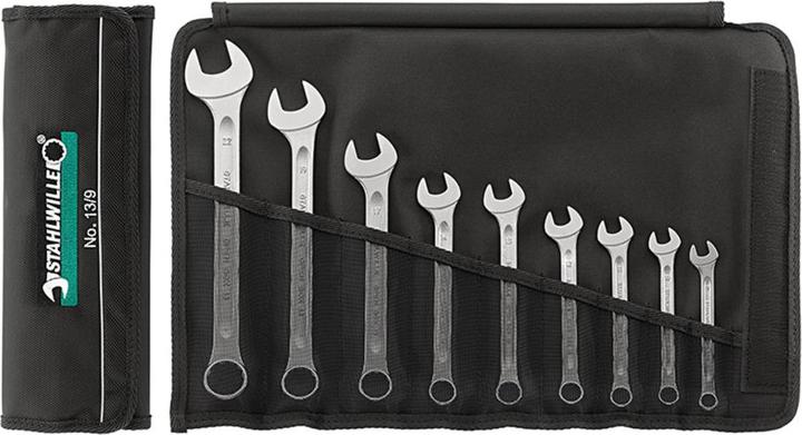 Produktbild Stahlwille Ringmaulschlüsselsatz (1/4", 5/16", 11/32", 3/8", 7/16", 1/2", 9/16", 5/8", 11/16", 3/4")