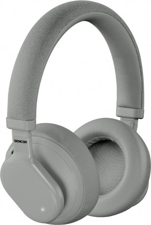 Sencor SEP 720BT GY kabelloser On-Ear-Kopfhörer für bis zu 40 Stunden Hörzeit (Kabellos)