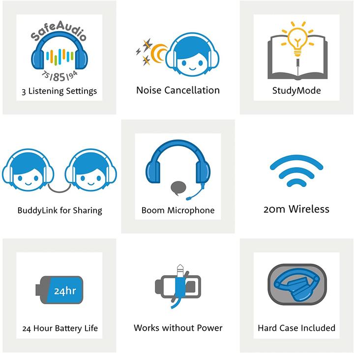Actual product image Buddyphones Cosmos+