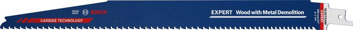 Image du produit Bosch Professional Zubehör Lame de scie sabre EXPERT 'Wood with Metal Demolition' S 1267 XHM, 10 pièces