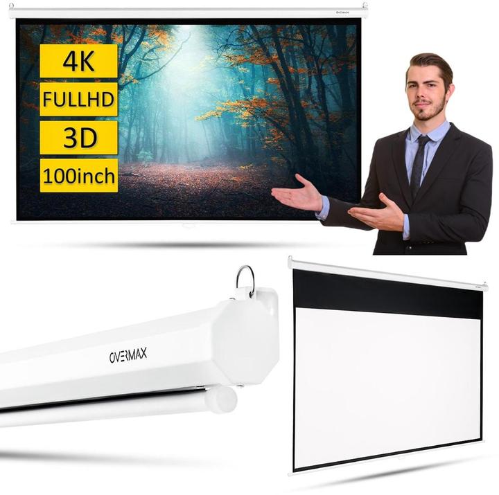 Image du produit Overmax Semi-Automatic Screen 100 (100", 16:9)