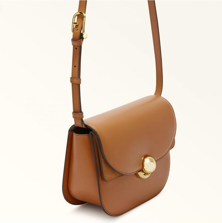 Produktbild Furla sfera s crossbody bag in leather color brandy
