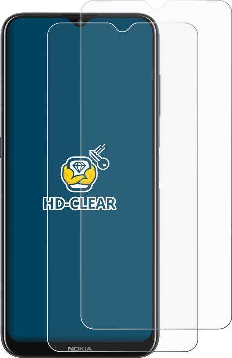 Produktbild BROTECT Schutzfolie Displayschutz Displayschutzfolie Folie Klar Transparent (2 Stück, Nokia G20)