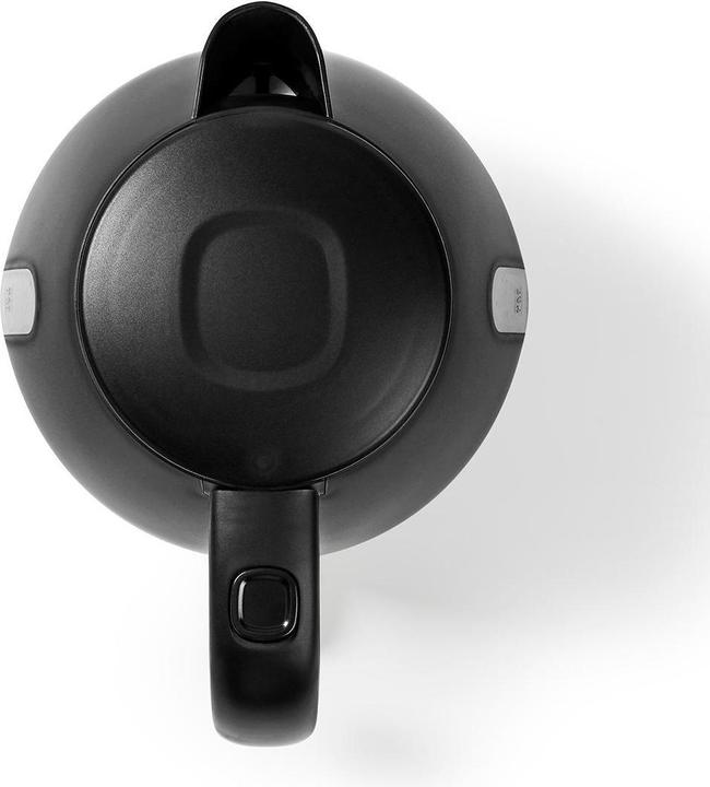 Actual product image Nedis Kettle - 360° rotating base - Boil-dry protection - Water level indicator - Safety deck (1 l, EU plug)