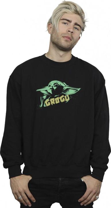 Immagine prodotto Star Wars The Mandalorian Grogu The Child Splat Felpa Uomo (L)