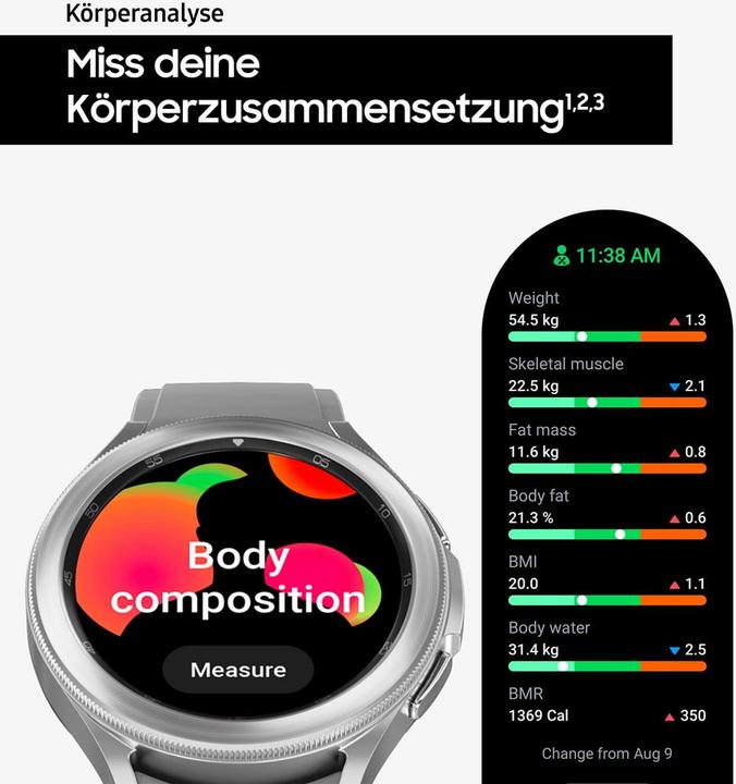 Produktbild Samsung Galaxy Watch4 EU (45.50 mm)