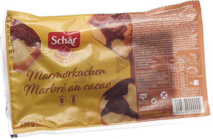 Image du produit Schär Gâteau marbré sans gluten (1 pcs, 250 g)