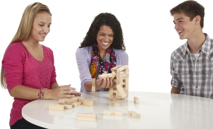 Actual product image Hasbro Gaming Jenga Classic (French, Italian, German)