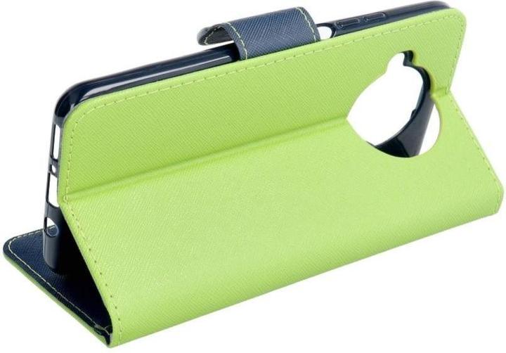 Actual product image Fancy Book Book case OEM case for SAMSUNG A33 5G lime / navy (Samsung Galaxy A33 5G)