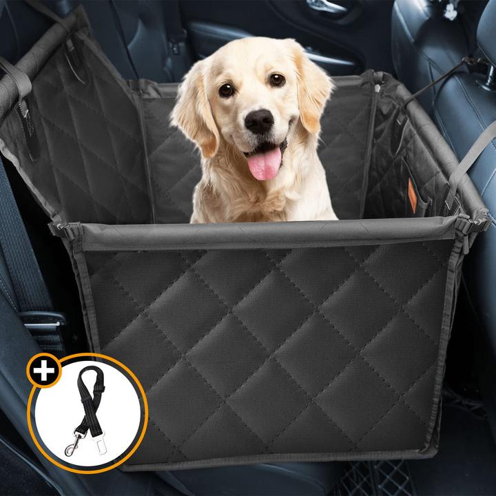 Actual product image Looxmeer Back seat car seat (Dog, Foldable, Washable)