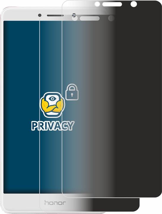 Productafbeelding BROTECT Anti-spionnetje privacyfolie Beschermfolie tegen blauw licht (2 Stuk, Honor 6X)