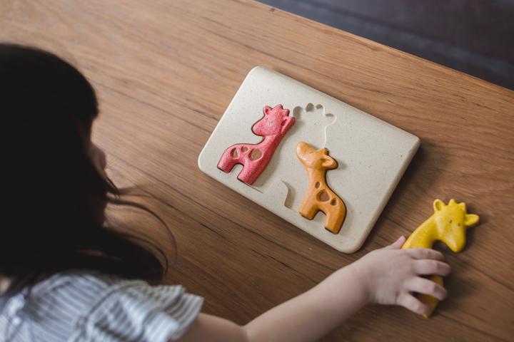 Produktbild Plantoys Giraffen-Puzzle