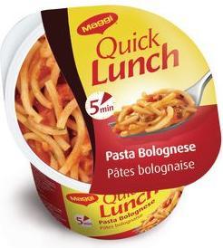 Image du produit Maggi Quick Lunch Pâtes Bolognese (60 g)