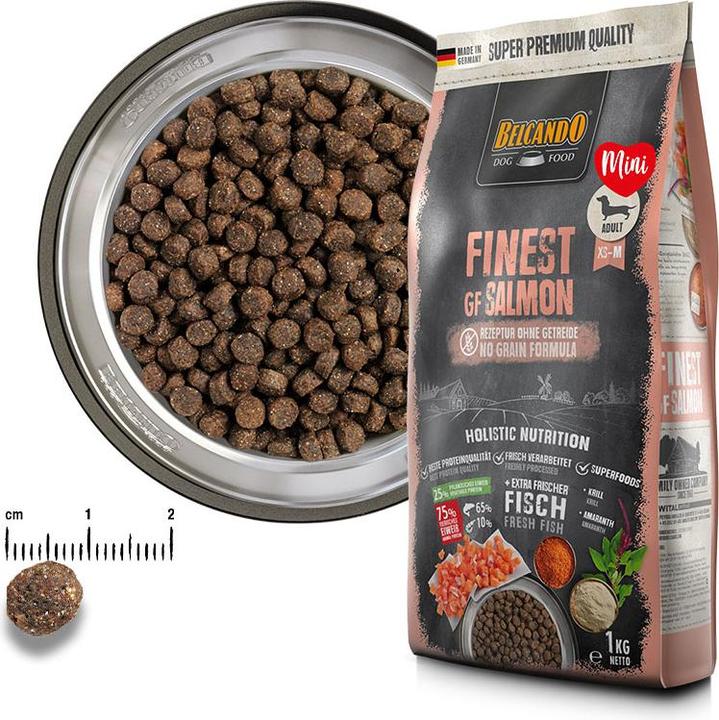 Image du produit Belcando Finest Adult Grainfree Salmon (saumon sans graisses) (Adulte, 1 pcs, 1000 g)