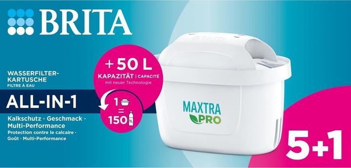 Image du produit Brita Cartouches filtrantes Maxtra Pro All-In-1 5+1 pièces (6 x)