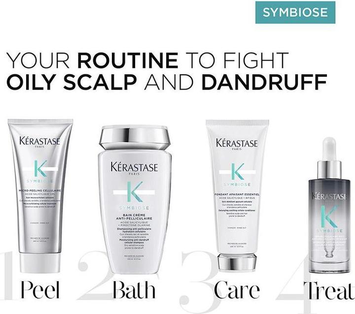 Actual product image Kérastase Symbiose Bain Pureté Anti-Pelliculaire (250 ml, Liquid shampoo)