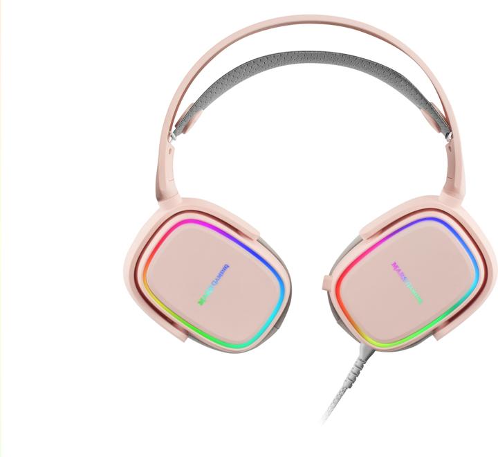 Image du produit Mars Gaming Casque Micro Gamer Mhax RGB (Rose) (Filaire)