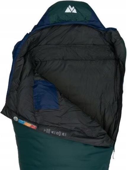 Actual product image Volven polaris evo-grey-right sleeping bag (21.50 cm)