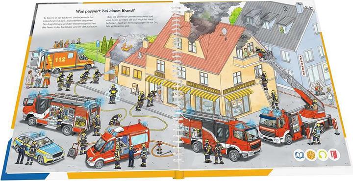 Produktbild tiptoi Bei der Feuerwehr (Deutsch, Daniela Flucht, Niklas Böwer, 2022)