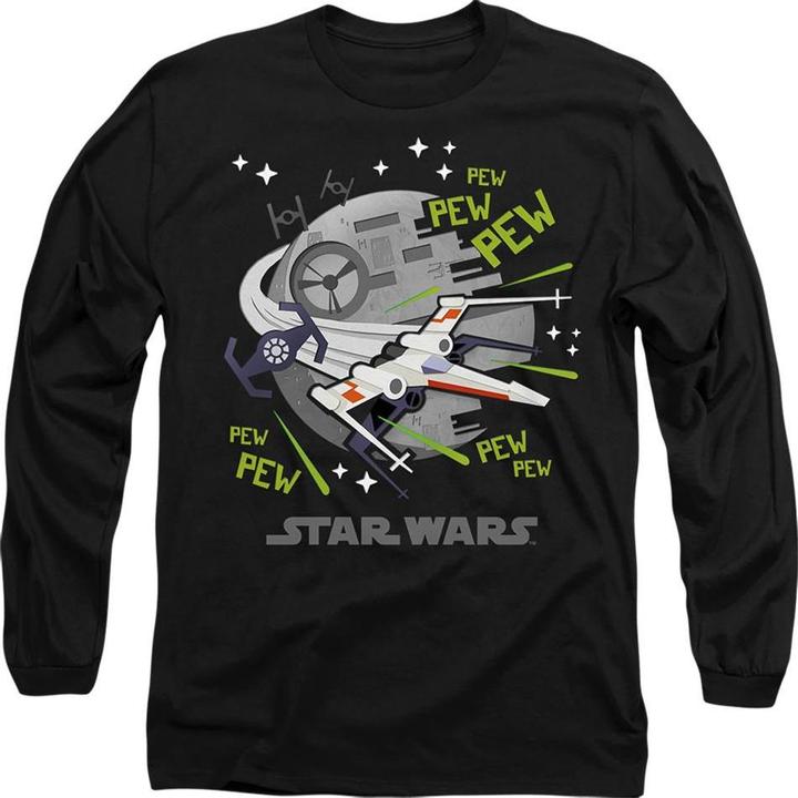 Immagine prodotto Star Wars Pew Pew Maglietta X-Wing Adulto Unisex (S)