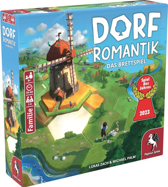 Actual product image Pegasus Village Romance Board Game, d/f/i (German, French, Italian)