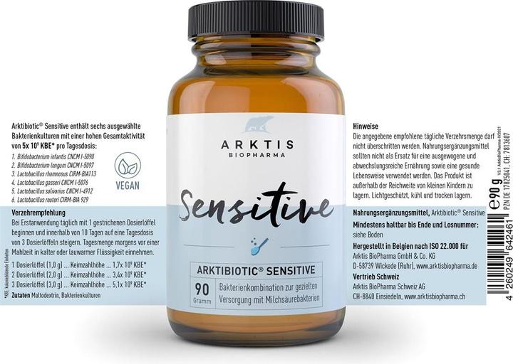 Produktbild Arktis Arktibiotic Sensitive Plv (1 Stück, Pulver, 260 g)