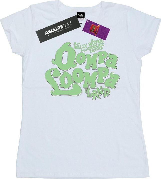 Actual product image Willy Wonka & the Chocolate Factory Womens/Ladies Oompa Loompa Land Cotton T-Shirt (S)