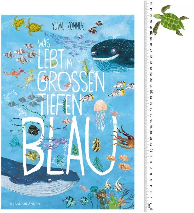 Actual product image Was lebt im grossen tiefen Blau? (German, Yuval Zommer, 2019)