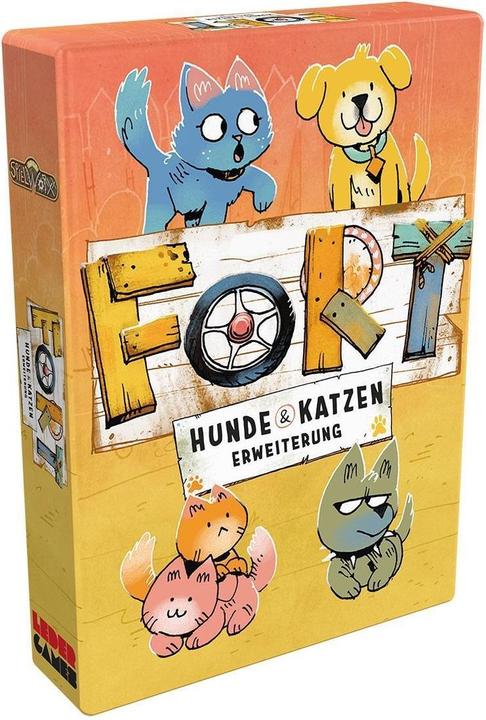 Produktbild Spielworxx Fort: Hunde und Katzen, für 2-4 Spieler, ab 10 Jahren (DE-Erweiterung) (Deutsch)