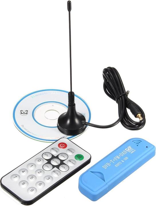 JTI USB 2.0 Digitaler DVB-T-TV-Empfänger (USB 2.0, DAB, DVB-T, analoges Radiosignal)