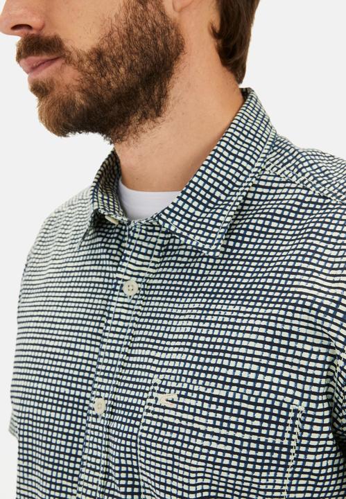 Produktbild Camel Active Kariertes Kurzarmhemd aus Baumwolle (XXL)