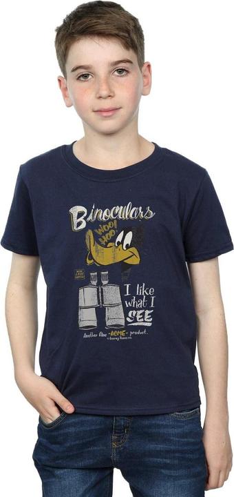 Actual product image Looney Tunes Boys Daffy Duck Binoculars T-Shirt (152, 158)