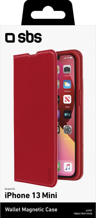 Actual product image SBS Bookcase (Apple iPhone 13 mini)