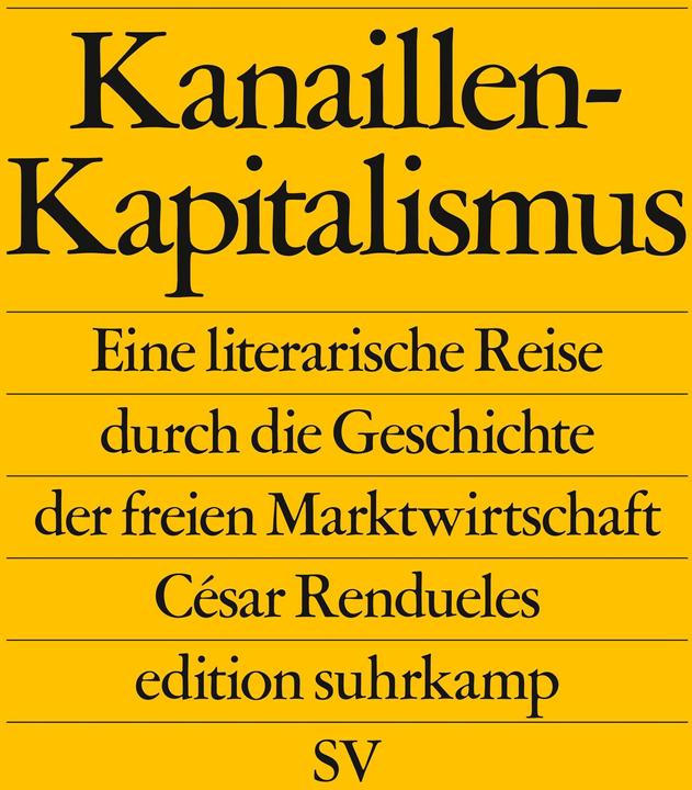 Produktbild Kanaillen-Kapitalismus (Deutsch, César Rendueles, 2018)