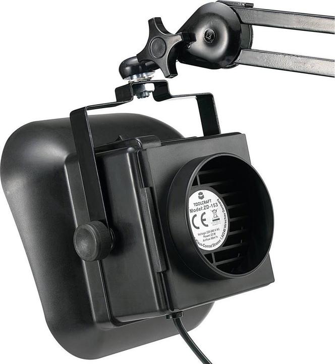 Actual product image Toolcraft Solder Fume Extractor with Table Mount ZD-153A (Suction pump)