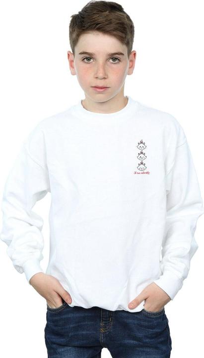 Actual product image Disney Boys Aristocats Marie Breast Print Sweatshirt (140, 146)