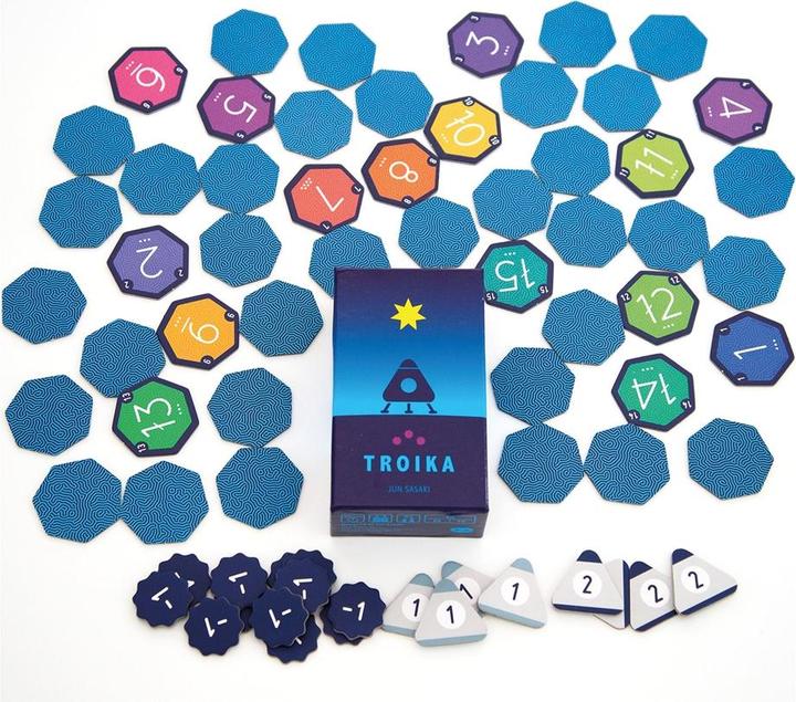Actual product image Oink Games Troika, d (English, Italian, German, French)