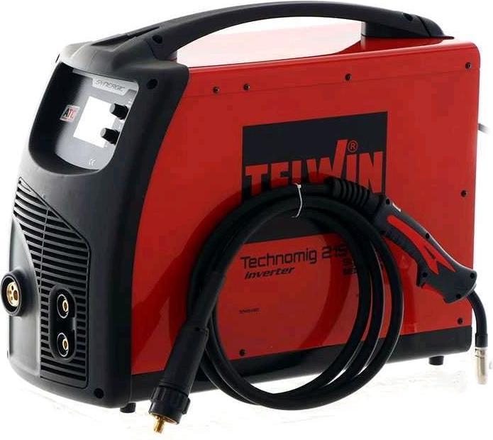 Telwin Technomig 215 Dual Synergic Inverterschweissgerät GASNO GASMIGMAGMMA und WIG