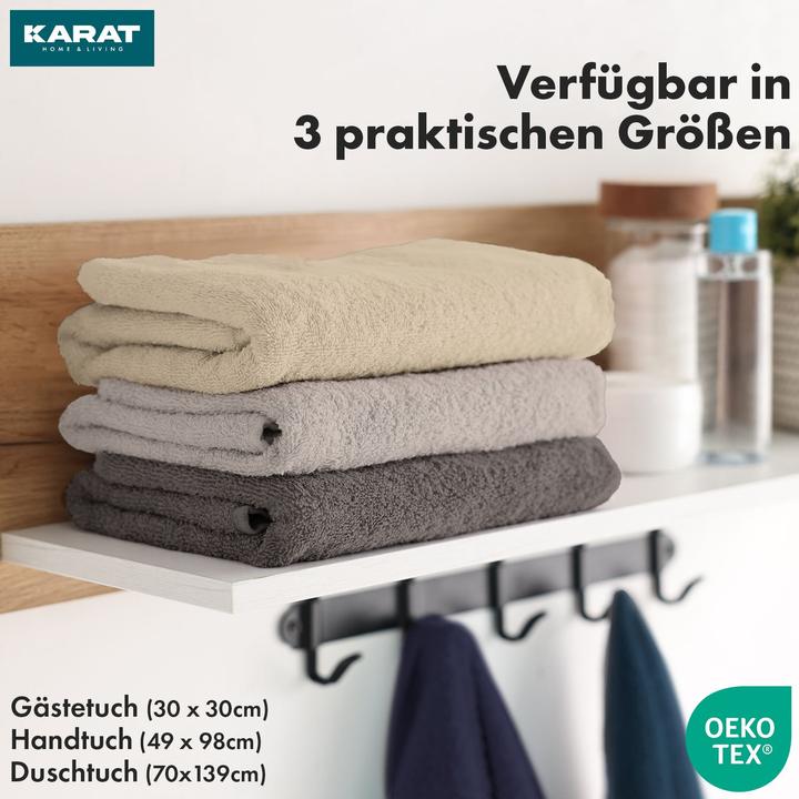 Actual product image Karat Handtuch Bay (30 x 30 cm)