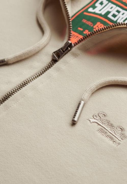 Actual product image Superdry Sweatjacke Casual Figurbetont Essential Logo Zip Hoodie (M)