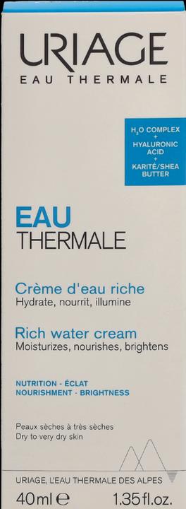 Actual product image Uriage Rich Water Cream (40 ml)