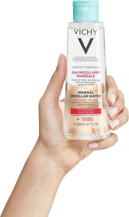 Image du produit Vichy Fluide micellaire Pureté Thermale Minéral (Eau micellaire, 200 ml)