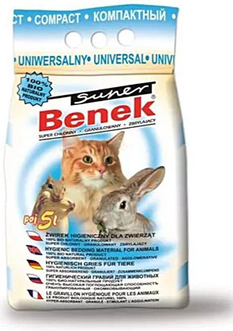 Produktbild Certech Super Benek Universal Compact - Katzenstreu Klumpend 5 l (Klumpend, Nicht staubend)