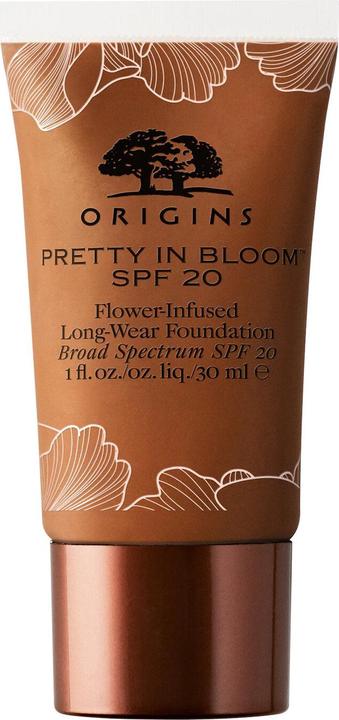 Origins Pretty in Bloom Flower-Infused Long-Wear Foundation SPF20 710 Very Deep Cool
