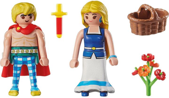 Actual product image Playmobil Asterix: Tragicomix and Falbala (71544, Playmobil Asterix)