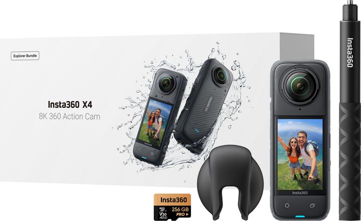 Actual product image Insta360 X4 Explorer Bundle (30p, Bluetooth, Wi-Fi)